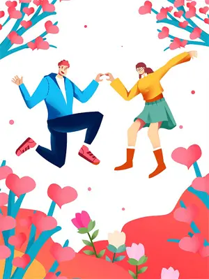 月亮坠落在云端